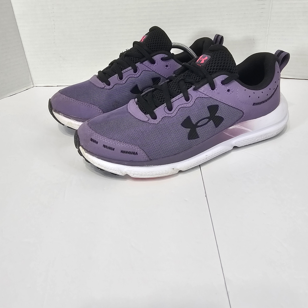 Under Armour Purple & Black Running Shoes